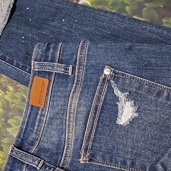 Judy Blue Skinny Cuffed High Rise Jeans Size‎  5/27 - Picture 12 of 13